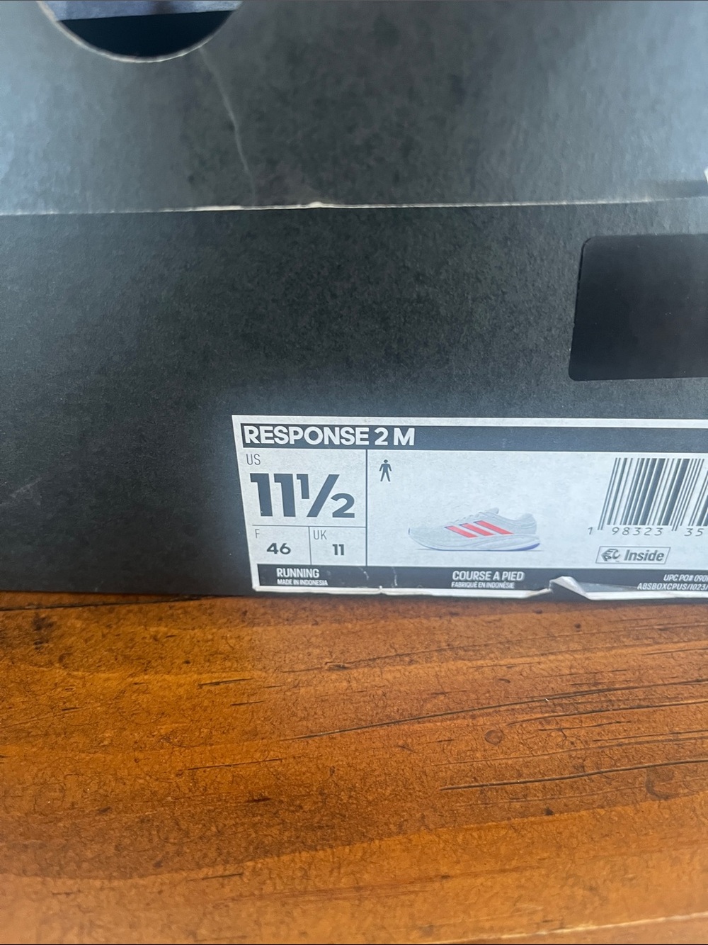 Men’s Adidas Response 2 Running Shoes - Picture 2 of 4